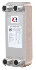Паяный пластинчатый теплообменник Ридан XB37