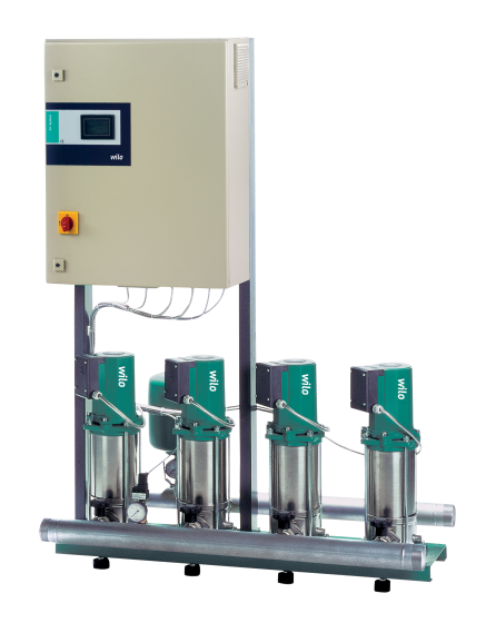Установка повышения давления Wilo CO-4 MVIS 802/CC