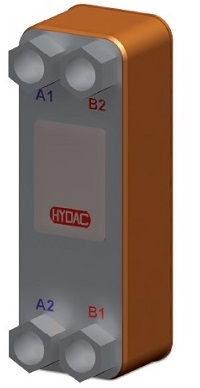 Паяный теплообменник HYDAC HEX S610-60