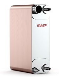 Паяный одноконтурный теплообменник SWEP B250AS