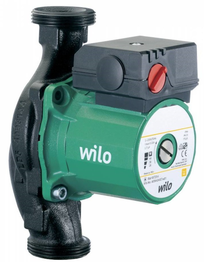 Циркуляционный насос с мокрым ротором Wilo Star-STG 15/4