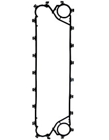 Уплотнения теплообменника APV J107