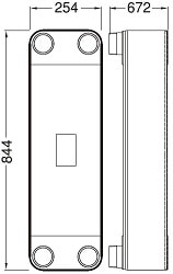 Пластинчатый теплообменник HISAKA BX-70X